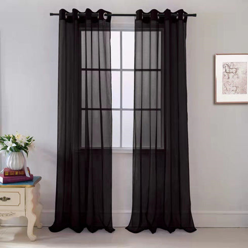 Adore the Decor™ Sheer Grommet Window Curtain Panel
